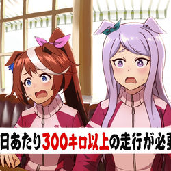 This is a pixiv picture whose title is ウマ娘東日本縦断ラリー③.