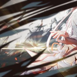 This is a pixiv picture whose title is 🔥.