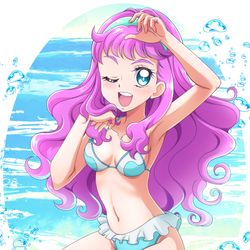 This is a pixiv picture whose title is ローラの水着♪.