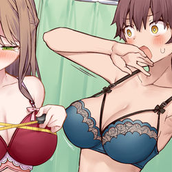 This is a pixiv picture whose title is 追いつき☆追い越す☆急成長！.