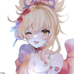 This is a pixiv picture whose title is 🎇.