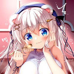 This is a pixiv picture whose title is パフェにむちゅうな子.