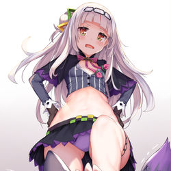 This is a pixiv picture whose title is クソガキック.