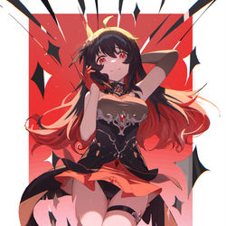 This is a pixiv picture whose title is 黑希.