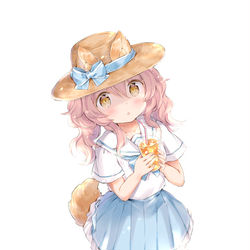 This is a pixiv picture whose title is 夏のオオカミちゃん.