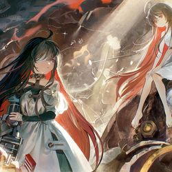 This is a pixiv picture whose title is イブ.