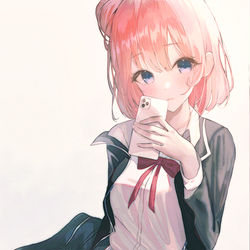 This is a pixiv picture whose title is 由比ヶ浜結衣.