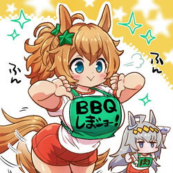 This is a pixiv picture whose title is BBQがやりタイキシャトル.