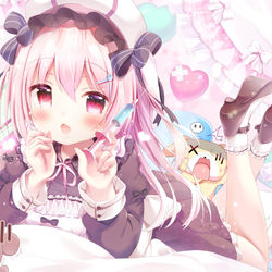 This is a pixiv picture whose title is ワクチン打ってくれる娘.