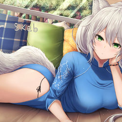 This is a pixiv picture whose title is skeb依頼絵7.