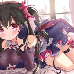This is a pixiv picture whose title is 堕天使カグヤ.