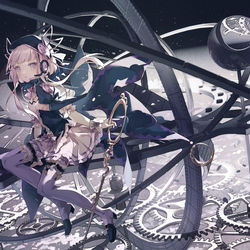 This is a pixiv picture whose title is Singularity.