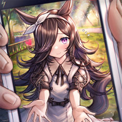 This is a pixiv picture whose title is おねだりポーズなライスちゃん🍚.