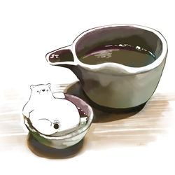 This is a pixiv picture whose title is ひやざけ.