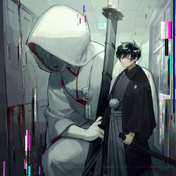 This is a pixiv picture whose title is 創作.
