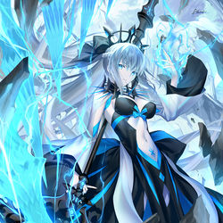This is a pixiv picture whose title is モルガン.
