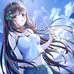 This is a pixiv picture whose title is umbrella.