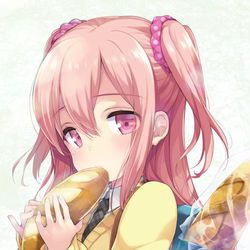 This is a pixiv picture whose title is パンでPeace!.