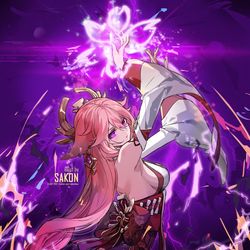 This is a pixiv picture whose title is ELITE YAE.