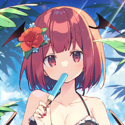 This is a pixiv picture whose title is 🍧.