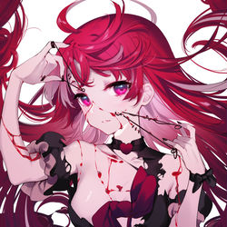 This is a pixiv picture whose title is PAIN.