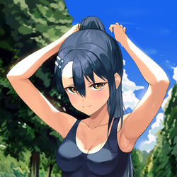 This is a pixiv picture whose title is 長瀞さん.