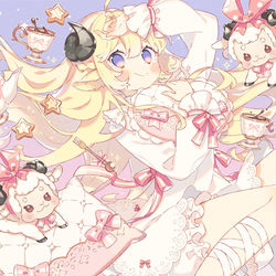 This is a pixiv picture whose title is sweet night, sweet time….