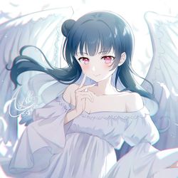 This is a pixiv picture whose title is 天使ヨハネ.