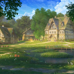 This is a pixiv picture whose title is Homing Pigeon Forest Stable.