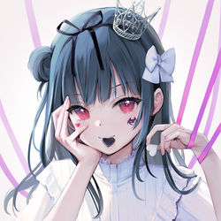 This is a pixiv picture whose title is どっちのワタシもスキでしょ？🖤.