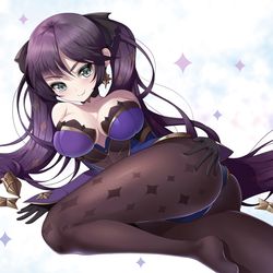 This is a pixiv picture whose title is 原神_モナ.