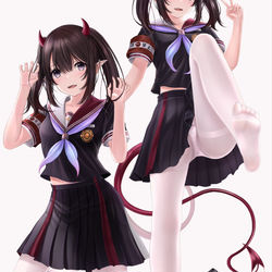 This is a pixiv picture whose title is 小恶魔.