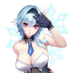 This is a pixiv picture whose title is Eula.