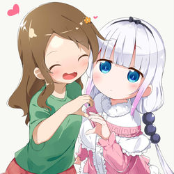 This is a pixiv picture whose title is 小林さんちのメイドラゴンS.