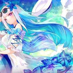This is a pixiv picture whose title is 海水浴.