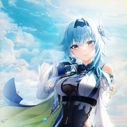 This is a pixiv picture whose title is ~Eula~.