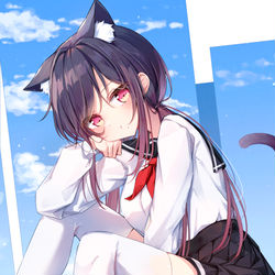 This is a pixiv picture whose title is ★.