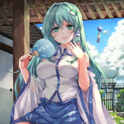 This is a pixiv picture whose title is 今日も暑いですね～.