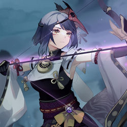 This is a pixiv picture whose title is 九条裟羅.