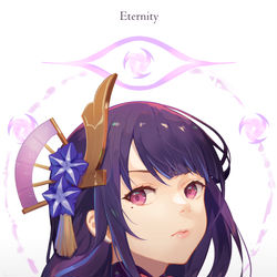 This is a pixiv picture whose title is Eternity.