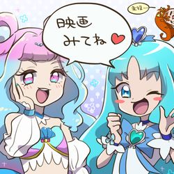 This is a pixiv picture whose title is 映画楽しみ.