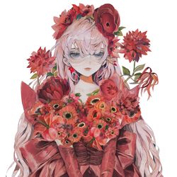 This is a pixiv picture whose title is 竜とそばかすの姫.