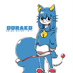 This is a pixiv picture whose title is ドラえもんズ亜人化.