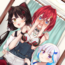 This is a pixiv picture whose title is アンジュ絶対これ似合う！かわいい！かわいい！.