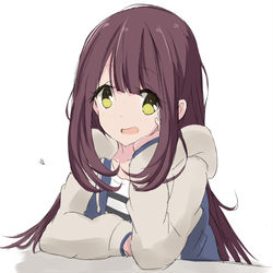 This is a pixiv picture whose title is 綾乃ちゃん.