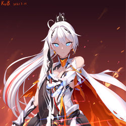 This is a pixiv picture whose title is 薪火永燃.