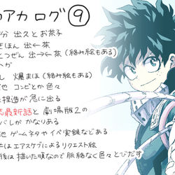 This is a pixiv picture whose title is hrakログ９（出茶多め）.