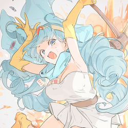 This is a pixiv picture whose title is イオナズ～ン！.