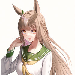 This is a pixiv picture whose title is サトノダイヤモンド.
