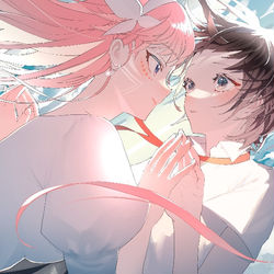 This is a pixiv picture whose title is すずとそばかすの姫.